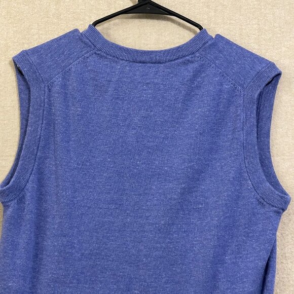 Daniel Cremieux Sweater Vest Men's Medium Blue Signature Collection - Picture 9 of 10